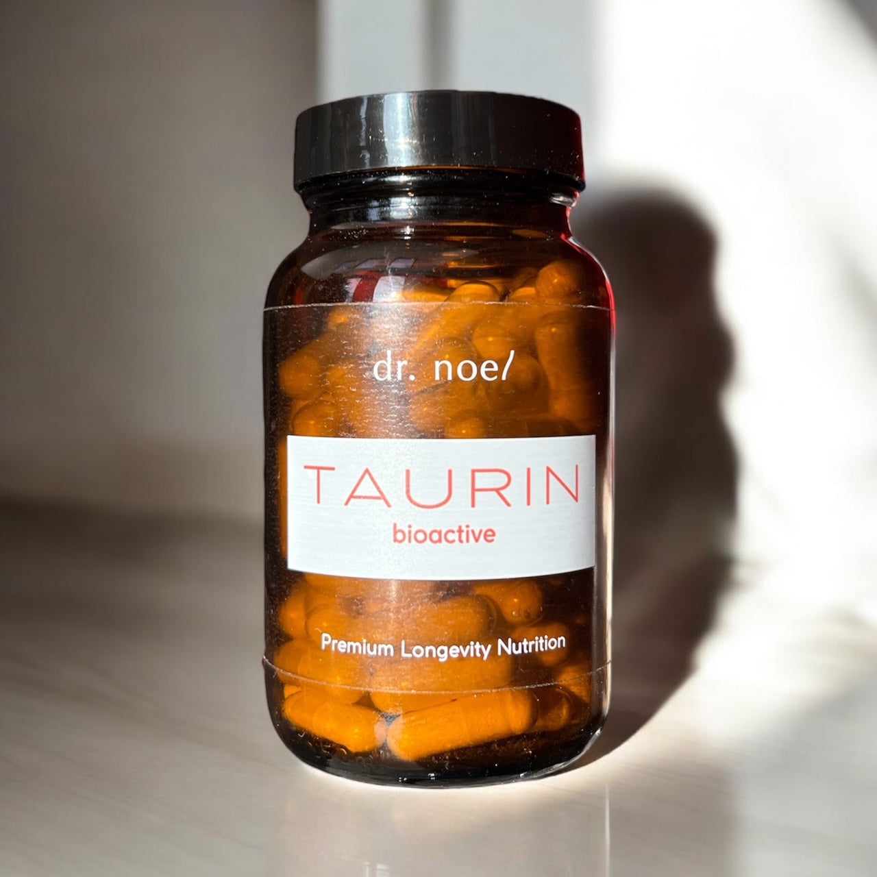 TAURIN, bioactive, Premium Longevity Nutrition.