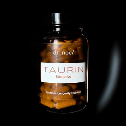 TAURIN, bioactive, Premium Longevity Nutrition.