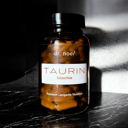 TAURIN, bioactive, Premium Longevity Nutrition.